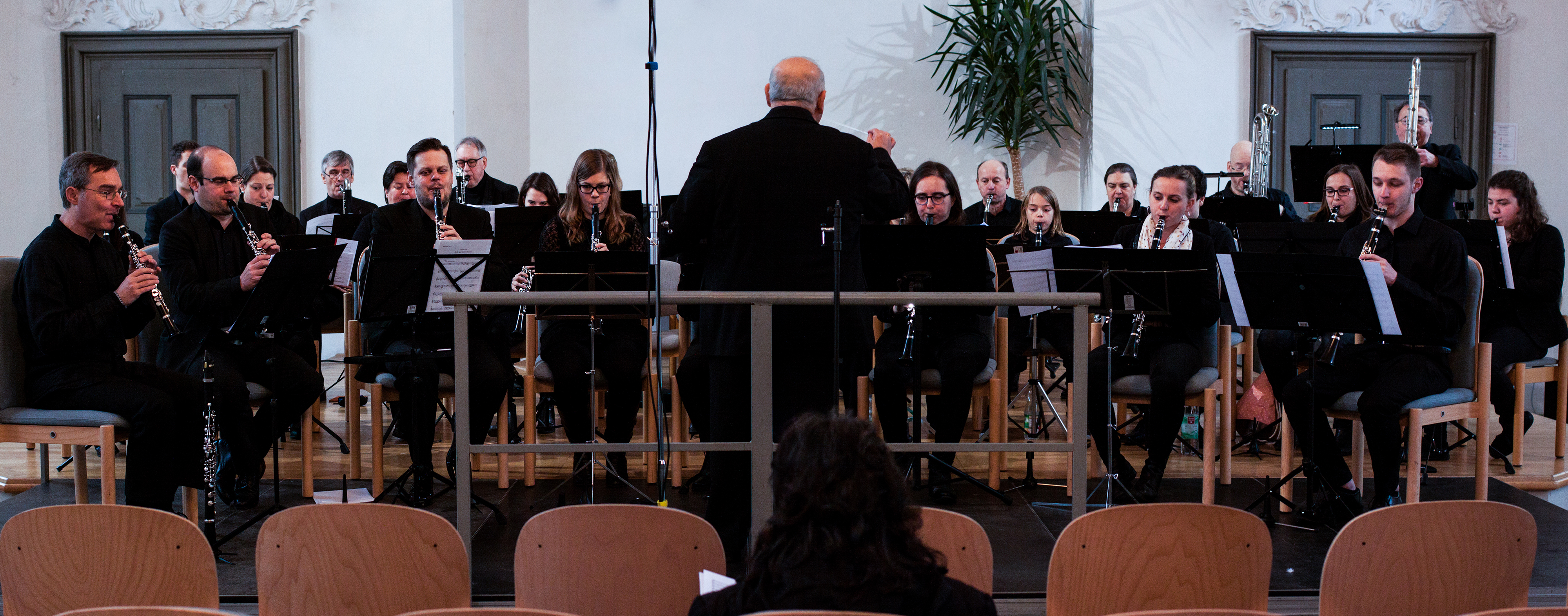 Clariphonics Klarinettenchor geleitet von Bruce Edwards